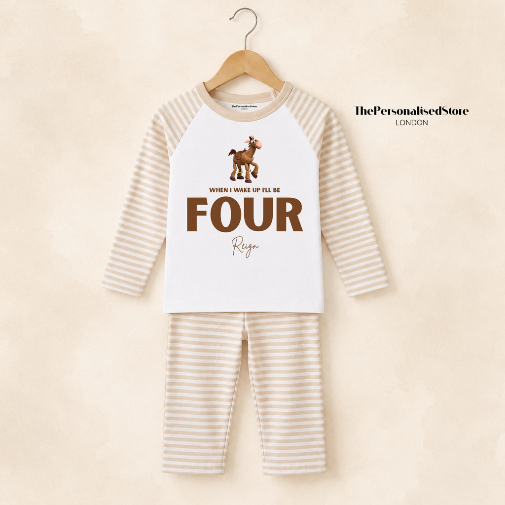 Sage Green Bullseye Toystory Birthday Pyjamas