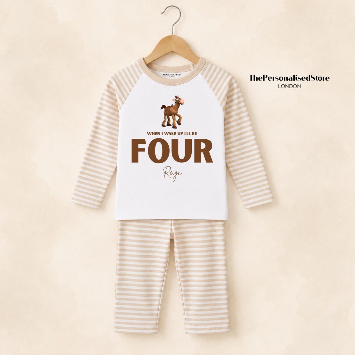 Sage Green Bullseye Toystory Birthday Pyjamas