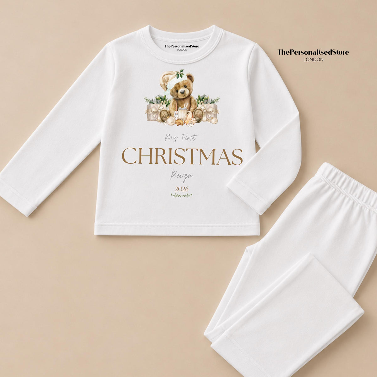 Personalised My First Christmas Pyjamas