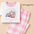 Personalised Pink Polar Express Christmas Pyjamas