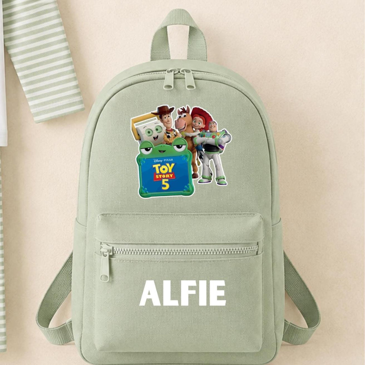 Toy Story 5 Personalised Pyjamas and Backpack Set