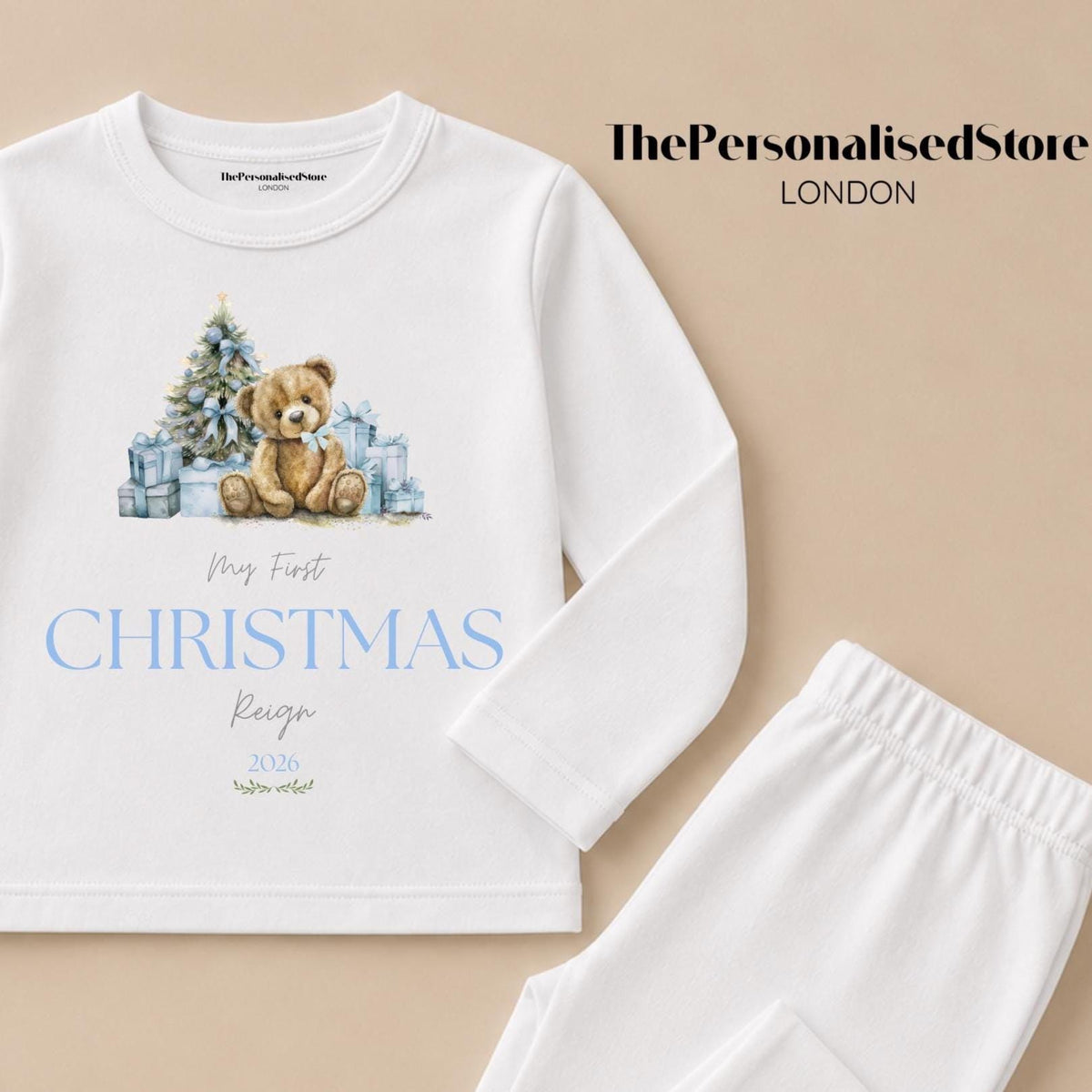 Personalised My First Christmas Pyjamas
