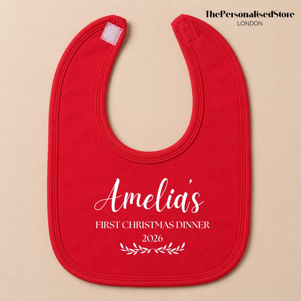 Red Christmas Eve Sleepsuit