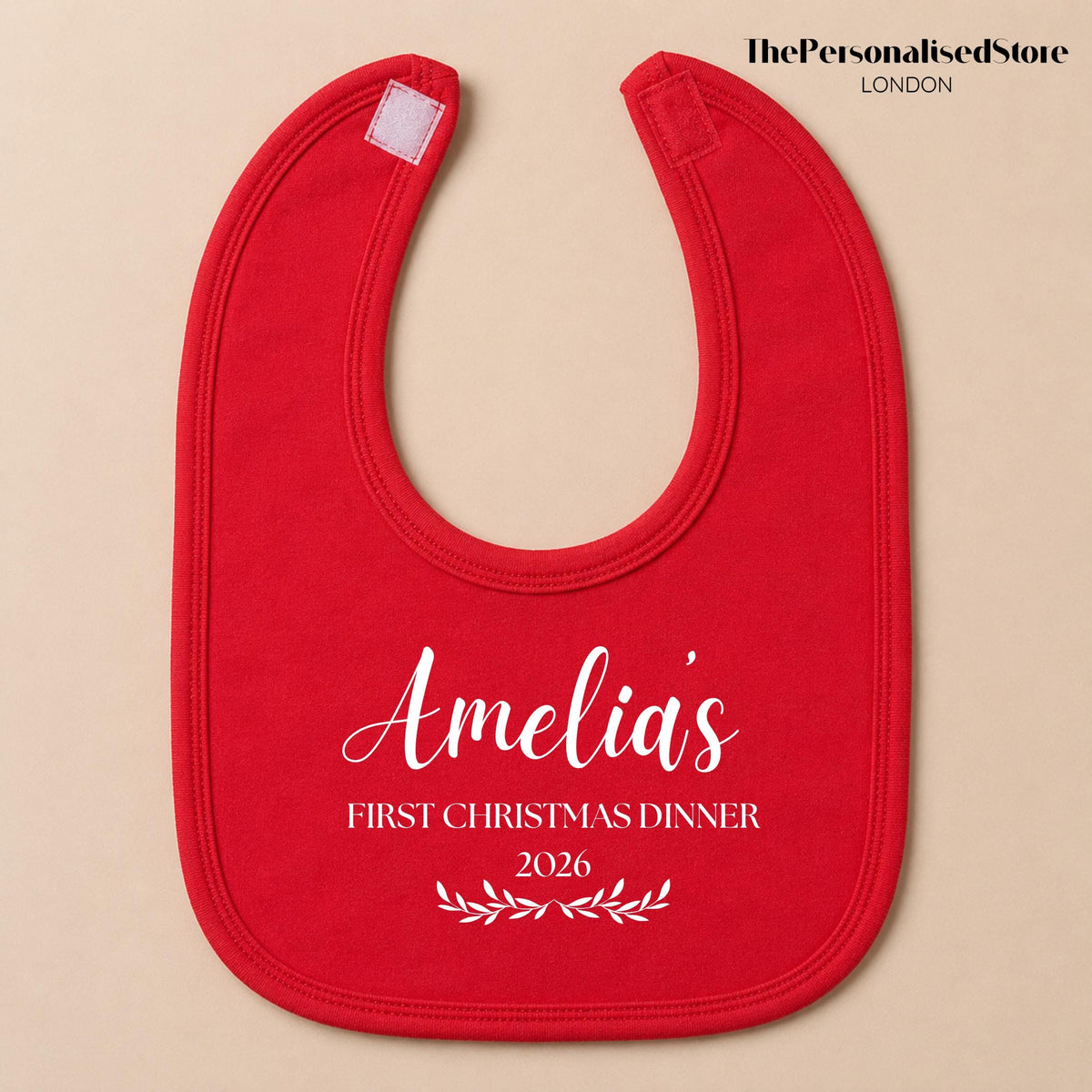 Red Christmas Eve Sleepsuit