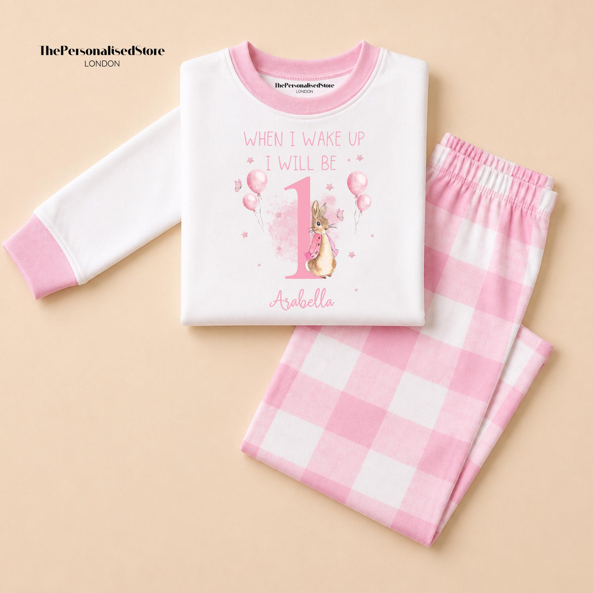 Personalised 'Flopsy Bunny' Pyjama Set