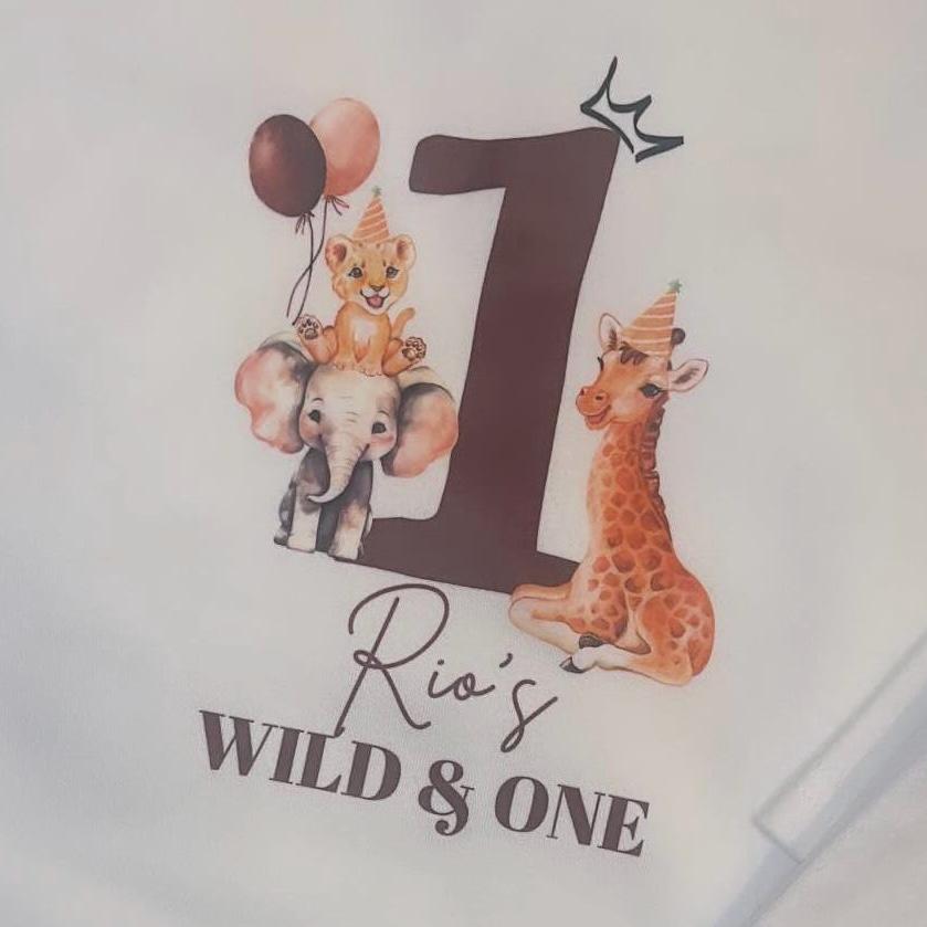 Personalized Safari Animals PJs